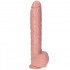 Omaggio fallo realistico gigante Made in Italy color carne con ventosa 40 x 6,6 cm. - 1