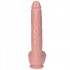 Omaggio fallo realistico gigante Made in Italy color carne con ventosa 40 x 6,6 cm. - 2