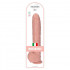 Fallo realistico gigante Made in Italy color carne con ventosa 40 x 6,6 cm. - 5
