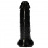 Fallo gigante Made in Italy color nero con ventosa 25,5 x 6,5 cm. - 3