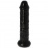 Fallo gigante Made in Italy color nero con ventosa 28,5 x 7,3 cm. - 0