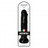 Fallo gigante Made in Italy color nero con ventosa 28,5 x 7,3 cm. - 5