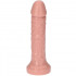 Fallo realistico Made in Italy color carne con ventosa 16,5 x 4,5 cm. - 1