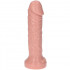 Fallo realistico Made in Italy color carne con ventosa 16,5 x 4,5 cm. - 3