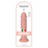 Fallo realistico Made in Italy color carne con ventosa 20 x 5 cm. - 5