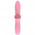Pink Taste - Vibratore Rabbit in Silicone con Rotella Lecca Clitoride 20 x 3,5 cm. Rosa Ricaricabile USB - 2