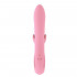 Pink Taste - Vibratore Rabbit in Silicone con Rotella Lecca Clitoride 20 x 3,5 cm. Rosa Ricaricabile USB - 3