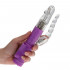 Vibratore Rabbit Funny Moment con Perle Stimolanti 22 x 3 cm. Lilla - 0
