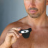 Anello rigido Apex vibrante in silicone nero ricaricabile USB 4,8 cm. - 1