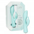 Pave Victoria - Vibratore Rabbit in Silicone 19 x 3,7 cm. Azzurro Acqua Ricaricabile con USB - 5