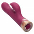 Vibratore rabbit Affair rotante in silicone rosa scuro ricaricabile USB 21,5 x 3,75 cm. - 2