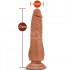 Vibratore realistico mulatto con ventosa e telecomando wireless 23 x 5 cm. - 2