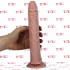 Fallo doppio realistico color carne 25 x 8,2 cm. - 3