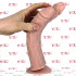 Fallo doppio realistico color carne 25 x 8,2 cm. - 5