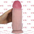 Fallo realistico gigante Dual Density color carne con ventosa 23 x 7,6 cm. - 4