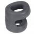 Connect - Cockring e Ballstretcher 2in1 in Silicone  - 0