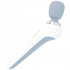 Naomi Wand - Massaggiatore Magic Wand con Testa in Silicone Ricaricabile Bianco e Grigio - 1