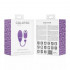 Otto - Ovetto in Silicone Vibrante Telecomandato Wireless 7,5 x 3,5 cm. Viola Ricaricabile - 3