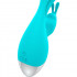 Miki - Vibratore Rabbit in Silicone 19,5 x 4 cm. Azzurro Ricaricabile - 7