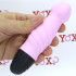 Tornado - Mini vibratore in silicone rosa 14,6 x 3,6 cm. - 1