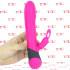 Adrien Lastic BONNIE & CLYDE - Vibratore Rabbit Rotante in Silicone 22 x 3,8 cm. Fucsia - 3