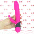 Adrien Lastic BONNIE & CLYDE - Vibratore Rabbit Rotante in Silicone 22 x 3,8 cm. Fucsia - 1