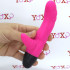Cyclone - Vibratore rabbit in silicone magenta 16 x 3,5 cm. - 1
