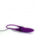 Doppio Ovulo Vibrante in Silicone con Telecomandato Wireless Ricaricabile USB 53 x 2,4 cm. Viola - 3