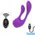 Adrien Lastic COUPLE SECRET - Vibratore Doppio in Silicone 9,3 x 3,6 e 6 x 2,7 cm. Ricaricabile USB Fucsia - 0
