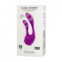Adrien Lastic COUPLE SECRET - Vibratore Doppio in Silicone 9,3 x 3,6 e 6 x 2,7 cm. Ricaricabile USB Fucsia - 4