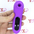 Succhia clitoride aspirante in silicone viola Cherry Quiver ricaricabile USB - 2
