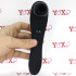 Succhia clitoride e vibratore in silicone nero Midnight Quiver ricaricabile USB - 1