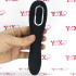 Succhia clitoride e vibratore in silicone nero Midnight Quiver ricaricabile USB - 4