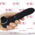 Succhia clitoride e vibratore in silicone nero Midnight Quiver ricaricabile USB - 6
