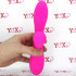 Vibratore Rabbit in Silicone con Risucchio e Pulsazione Ricaricabile USB 21 x 4,1 cm. Rosa - 2