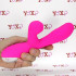 Vibratore Rabbit in Silicone con Risucchio e Pulsazione Ricaricabile USB 21 x 4,1 cm. Rosa - 4