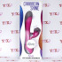 Vibratore Rabbit in Silicone con Risucchio e Pulsazione Ricaricabile USB 21 x 4,1 cm. Rosa - 6