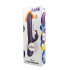 ROMAX - Vibratore Rabbit Riscaldante con Spinta in Silicone 24,45 x 4 cm. Ricaricabile USB Viola - 4