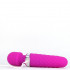 BE WANDED - Massaggiatore in Silicone 20 x 4,1 cm. Ricaricabile USB Fucsia - 3