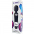 BE WANDED - Massaggiatore in Silicone 20 x 4,1 cm. Ricaricabile USB Nero - 4