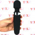 BE WANDED - Massaggiatore in Silicone 20 x 4,1 cm. Ricaricabile USB Nero - 1