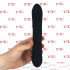 Adrien Lastic TWISTER - Vibratore Rabbit in Silicone con Perle Rotanti 23 x 4 cm. Nero - 2