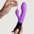 Adrien Lastic Ares 2.0 - Vibratore Rabbit in Silicone 22 x 3,4 cm. Viola - 1