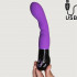 Adrien Lastic NYX 2.0 - Vibratore Punto G in silicone 21 x 3,6 cm. Viola Ricaricabile - 0