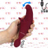 Adrienl Lastic FUSION - Massaggiatore e Vibratore Rabbit 2 in 1 in Silicone 19,9 x 3,5 cm. Ricaricabile USB - 0