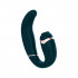 My G - Vibratore Doppio in Silicone con Effetto Risucchio 17,4 x 4,3 cm. Verde Scuro Ricaricabile USB - 1