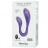 Adrien Lastic COUPLE SECRET II - Vibratore Doppio in Silicone 10,8 x 3,5 e 7,9 x 2,7 cm. Ricaricabile USB Fucsia - 6