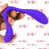 Adrien Lastic COUPLE SECRET II - Vibratore Doppio in Silicone 10,8 x 3,5 e 7,9 x 2,7 cm. Ricaricabile USB Fucsia - 3