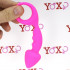 Budy - Cuneo Anale in Silicone con Anello 13 x 2,5 cm. Rosa - 3