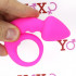 Budy - Cuneo Anale in Silicone con Anello 13 x 2,5 cm. Rosa - 5